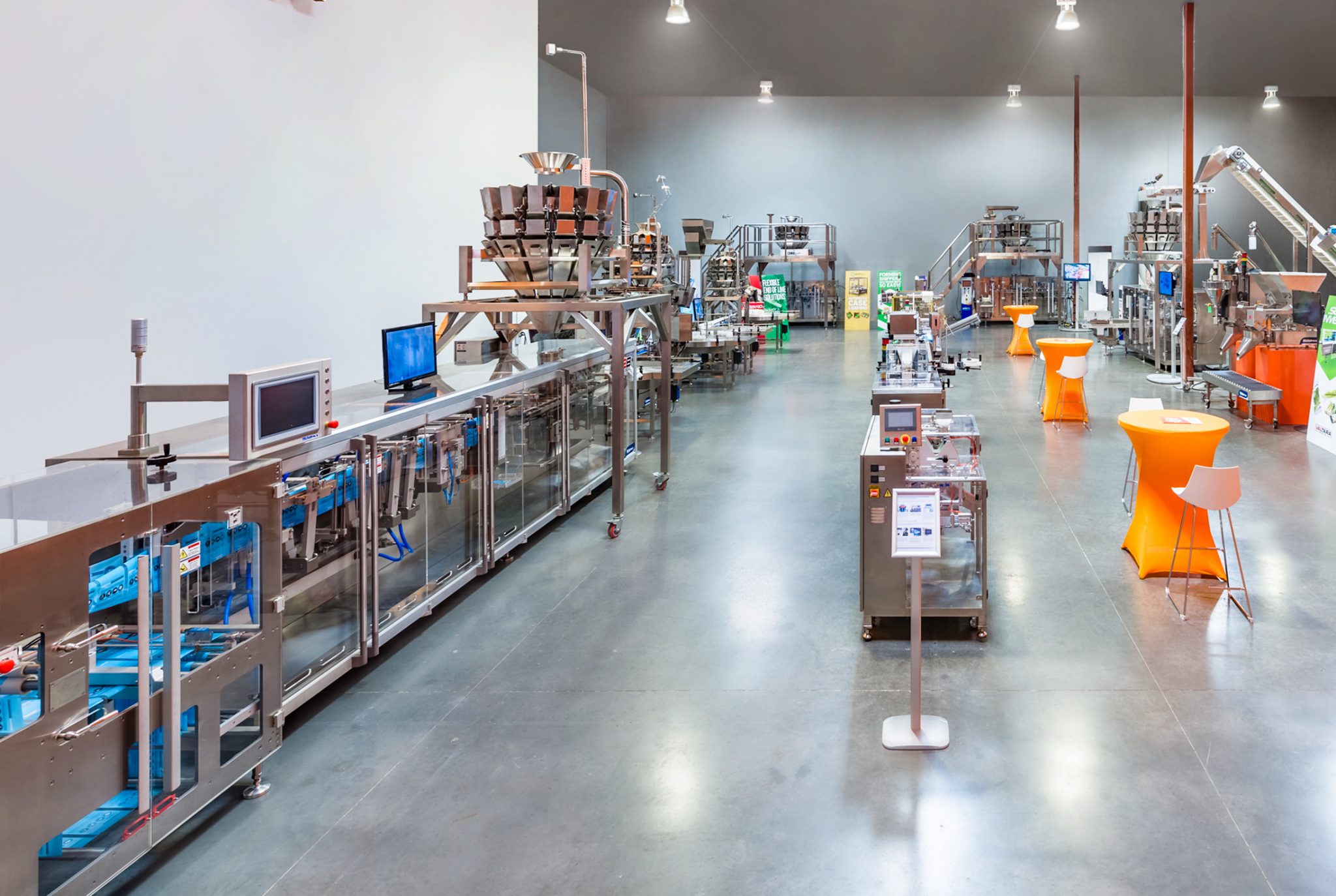 Automated factory floor